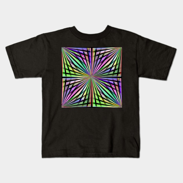 WEBBED Abstract Art. Kids T-Shirt by SartorisArt1